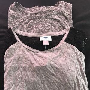 Two brand new Size medium old navy tank tops